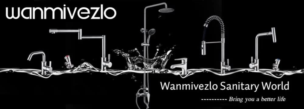 Wanmivezlo Pull Out Kitchen Faucets 360° Rotation Kitchen Mixer Tap Single Lever Mixer Tap Kitchen Sink Cold Hot Water Tap