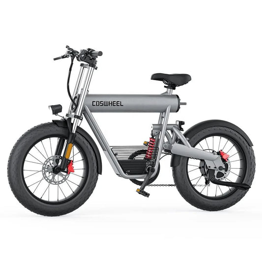 EU Stock COSWHEEL T20 Pro Multifunctional E Bike 1000W 1500W Mountain Road City Hybrid Bike 20*4 Inch Fat Tire Electric Bicycle