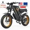 Beliebteste Fatbike Elektrofahrrad Neues Modell GT20 48V 1500W Ebike 25AH Super Power Bike Elektro-Mountainbike E Dirt Bike