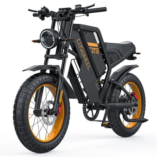Coswheel GT20 Long Range E Bike Battery Fast Fat Tire Electr Bike Factory Direct 1500W Power Cheap E Bike Mountain Ebike Fatbike