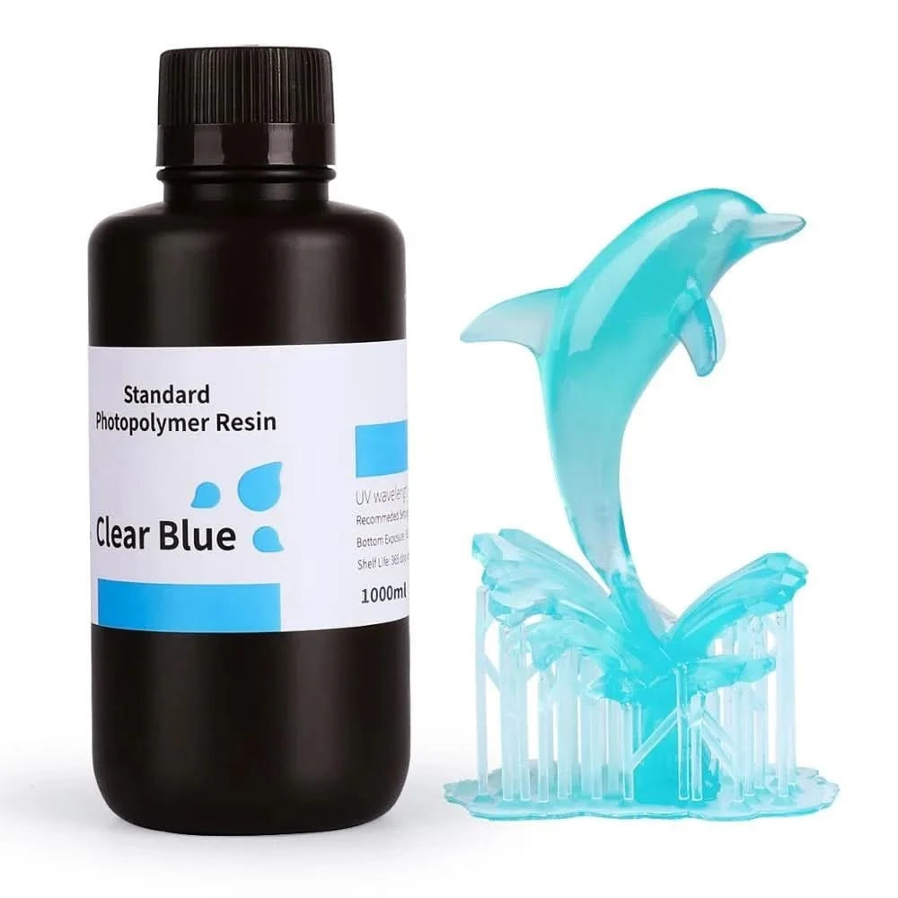 Elegoo 1KG/2KG/4KG UV-Harz 2.0 für 3D-Drucker SATURN 3 ULTRA 3D-Druckmaterial UV-Harz normal 1kg Flüssigkeitsflasche