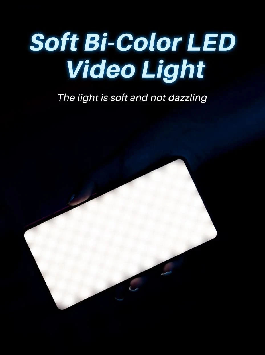 Ulanzi VIJIM VL81 VL200 3200k-5600K Dimmbare Mini-LED-Videoleuchte für Smartphone-SLR-Kameras, wiederaufladbar, Vlog, 3000mAh, Aufhelllicht