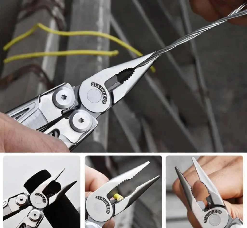 Daicamping DL12 DL1 DL3 DL8 Clip Multifunktionale Klemmen Klappmesser Werkzeug Multitools Kabel Campingausrüstung Multi-Zange Multi-Tool