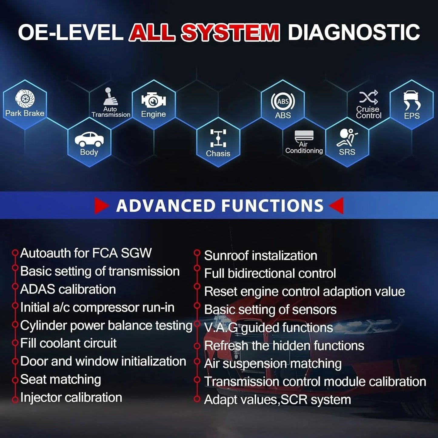 USA EU Lager LAUNCH X431 PAD5 V Elite Auto ECU Programmierungs-Diagnosetool mit über 60 Diensten