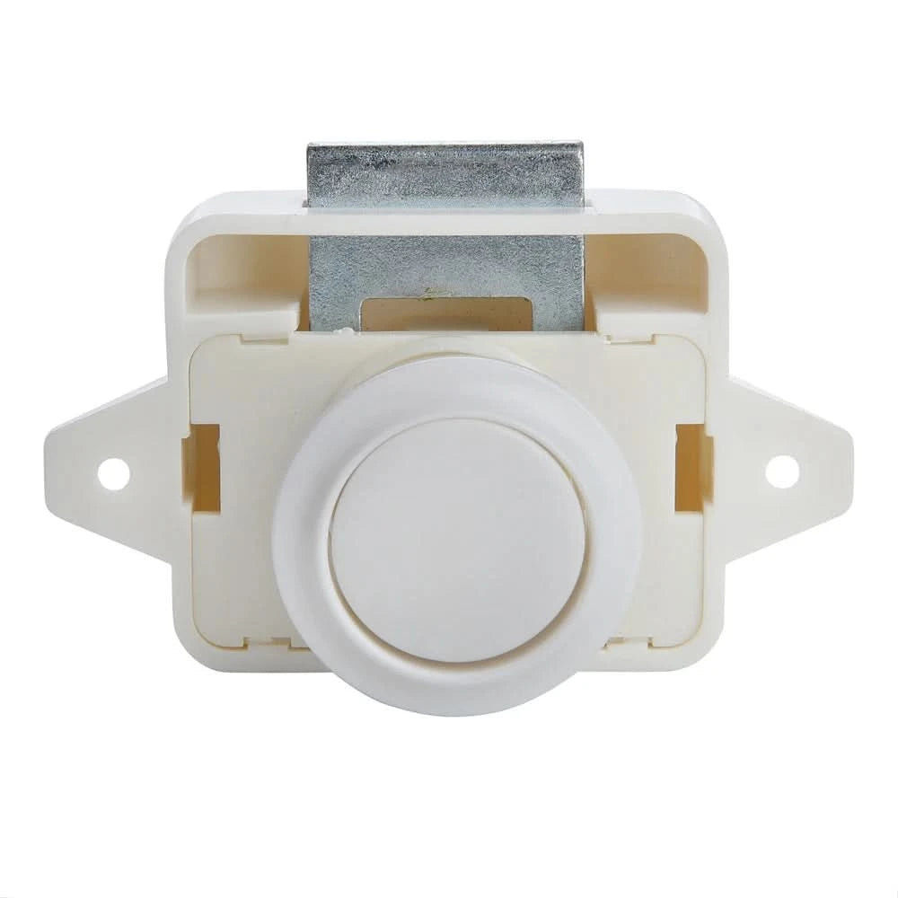 KAK 20 pieces RV Lock Push Lock for Camper Car RV Yacht Push Locks Furniture Cabinet Door Lock Hardware Child Safety Drawer Lock