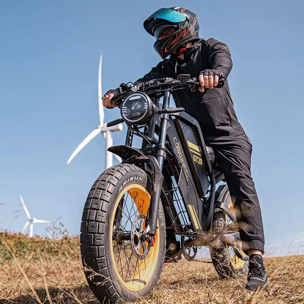 COSWHEEL GT20 Snow E-Bike EU-Lager IMPORT ELEKTROFAHRRAD Elektrofahrrad Fat Tire E-Bikes US-Lager 28mph E-Bike