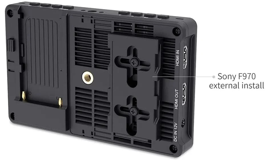 FEELWORLD F5 Pro V4 6 Zoll DSLR-Kamera-Feldmonitor Touchscreen 3D LUT FHD1920 1080 4K HDMI Video Fokusassistent für Gimbal