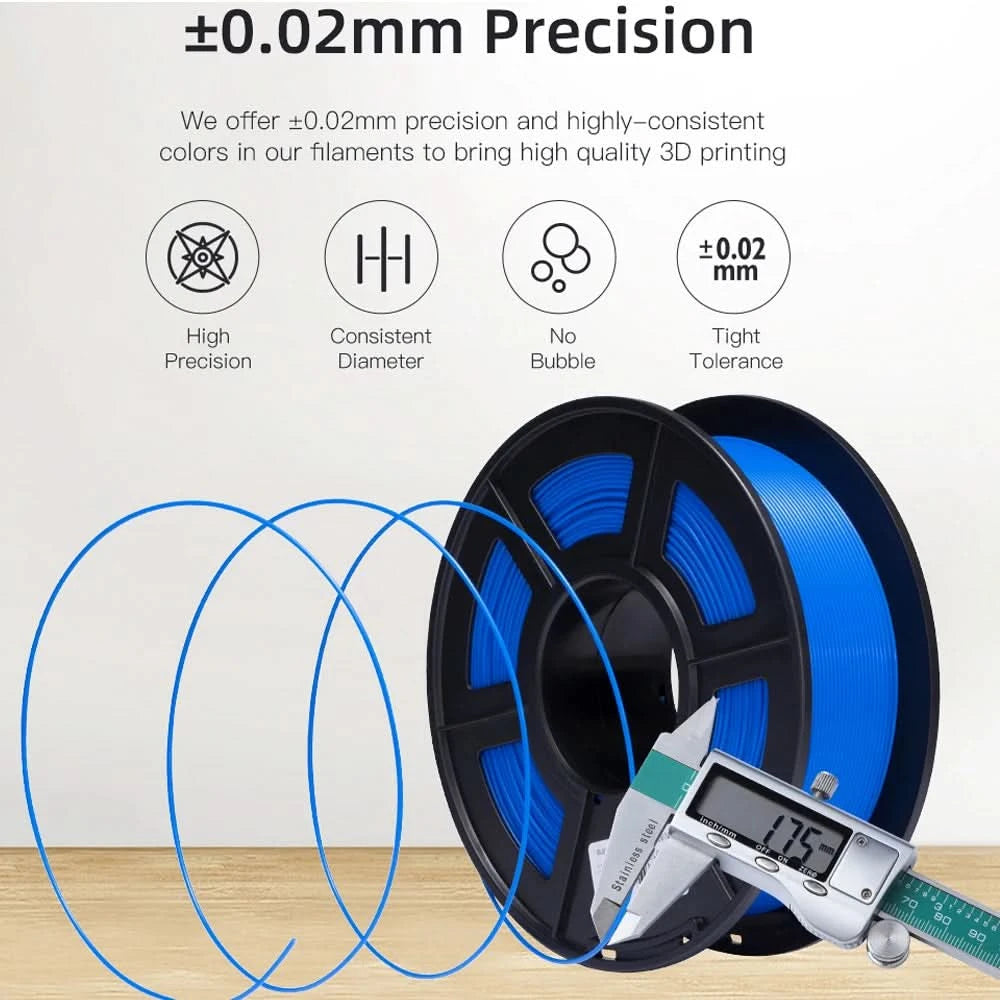 Anycubic PLA Filament 1.75mm 1kg/Roll for FDM 3D Printer Printing Plastic Consumables Material for Kobra 2 Neo Pro Max Plus