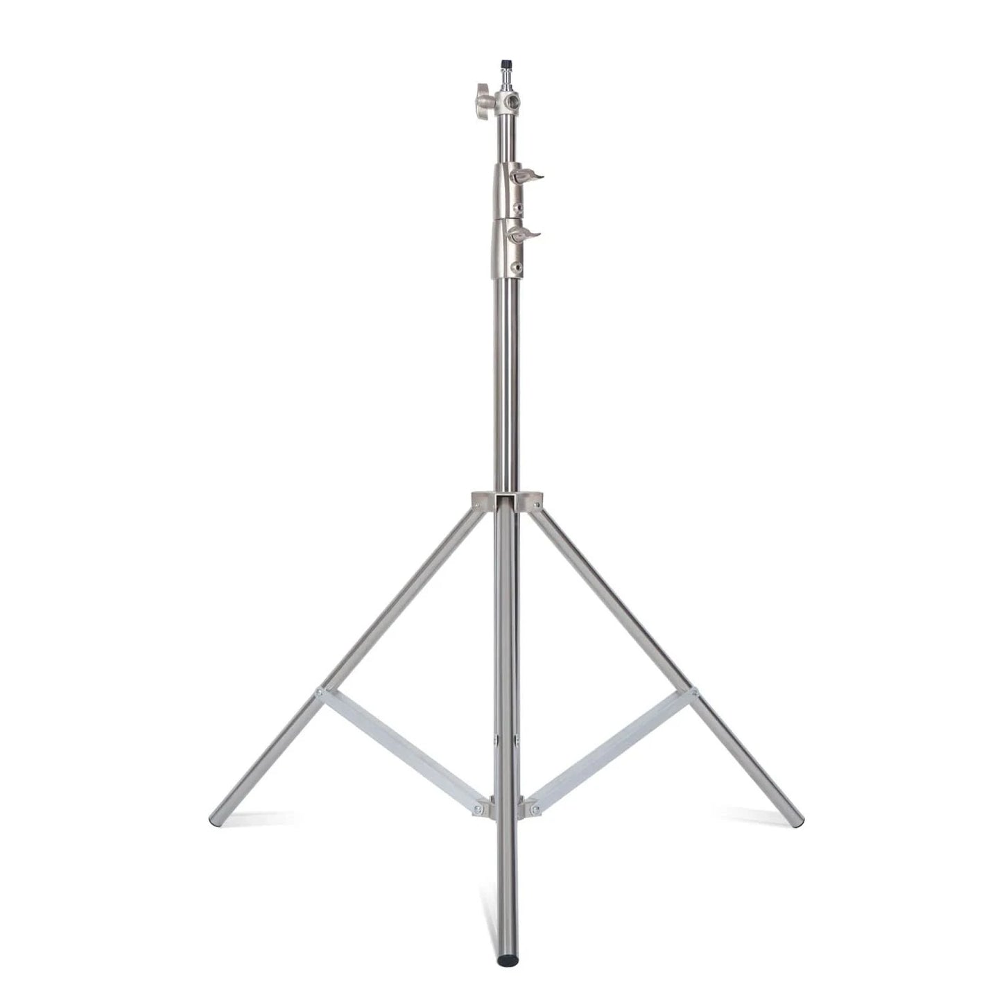 Super stabiles Stativ aus Edelstahl 2,8 m klappbares Beleuchtungsstativ Fotografie für Fülllicht Spotlicht Softbox Fotostudio