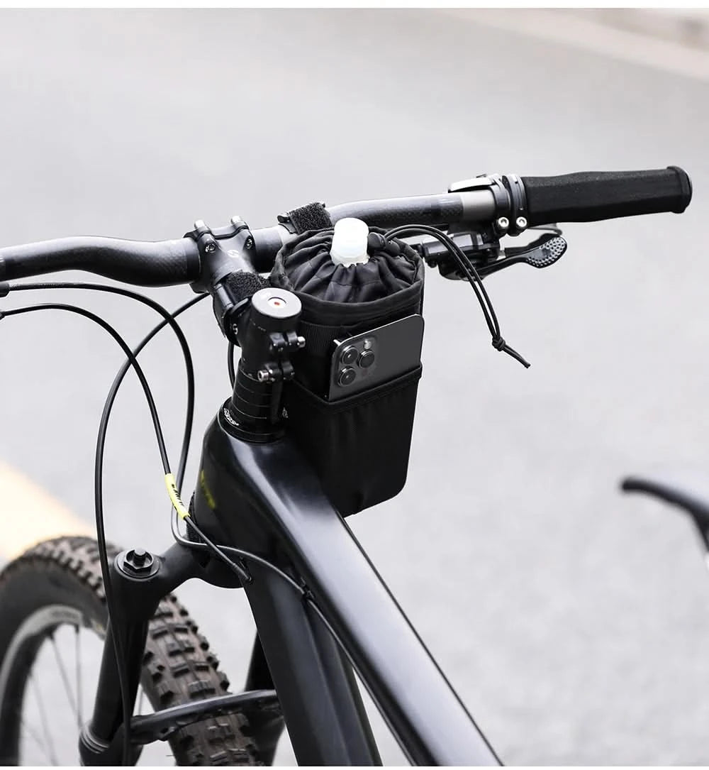 Rhinowalk Fahrradtasche Fahrrad-Flaschenhalter Tasche MTB Fahrrad Isoliertasche für Trinkflaschen Reittasche Lenker 1 Stück oder 2 Stück Zubehör