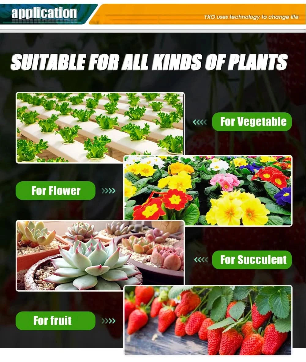 Full Spectrum 240W LED Grow Light Bar With Adjustable Brightness Suitable For Plant Growth At Different Flowering Periods