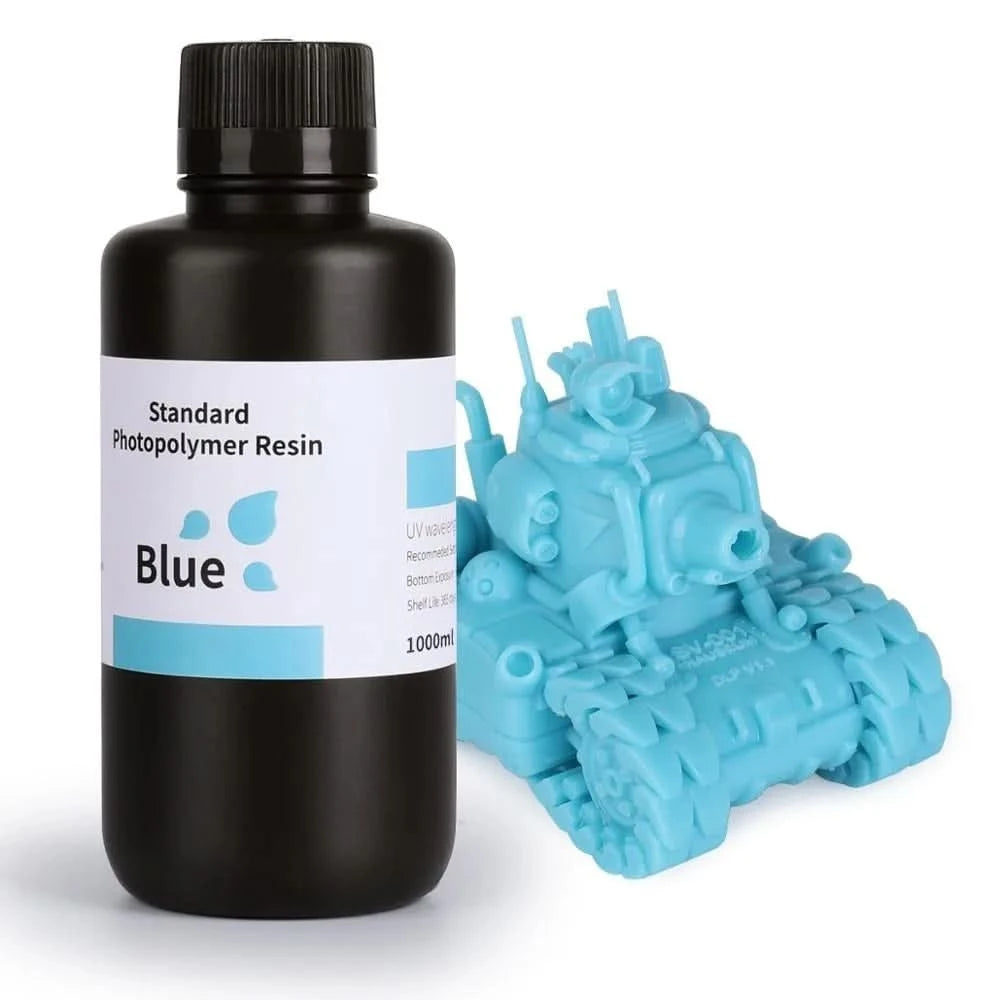 Elegoo 1KG/2KG/4KG UV-Harz 2.0 für 3D-Drucker SATURN 3 ULTRA 3D-Druckmaterial UV-Harz normal 1kg Flüssigkeitsflasche