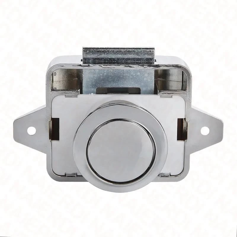 10PCS NAIERDI Camper Car Push Lock 20mm/26mm RV Caravan Boat Motor Home Cabinet Drawer Latch Button Locks For Furniture Hardware