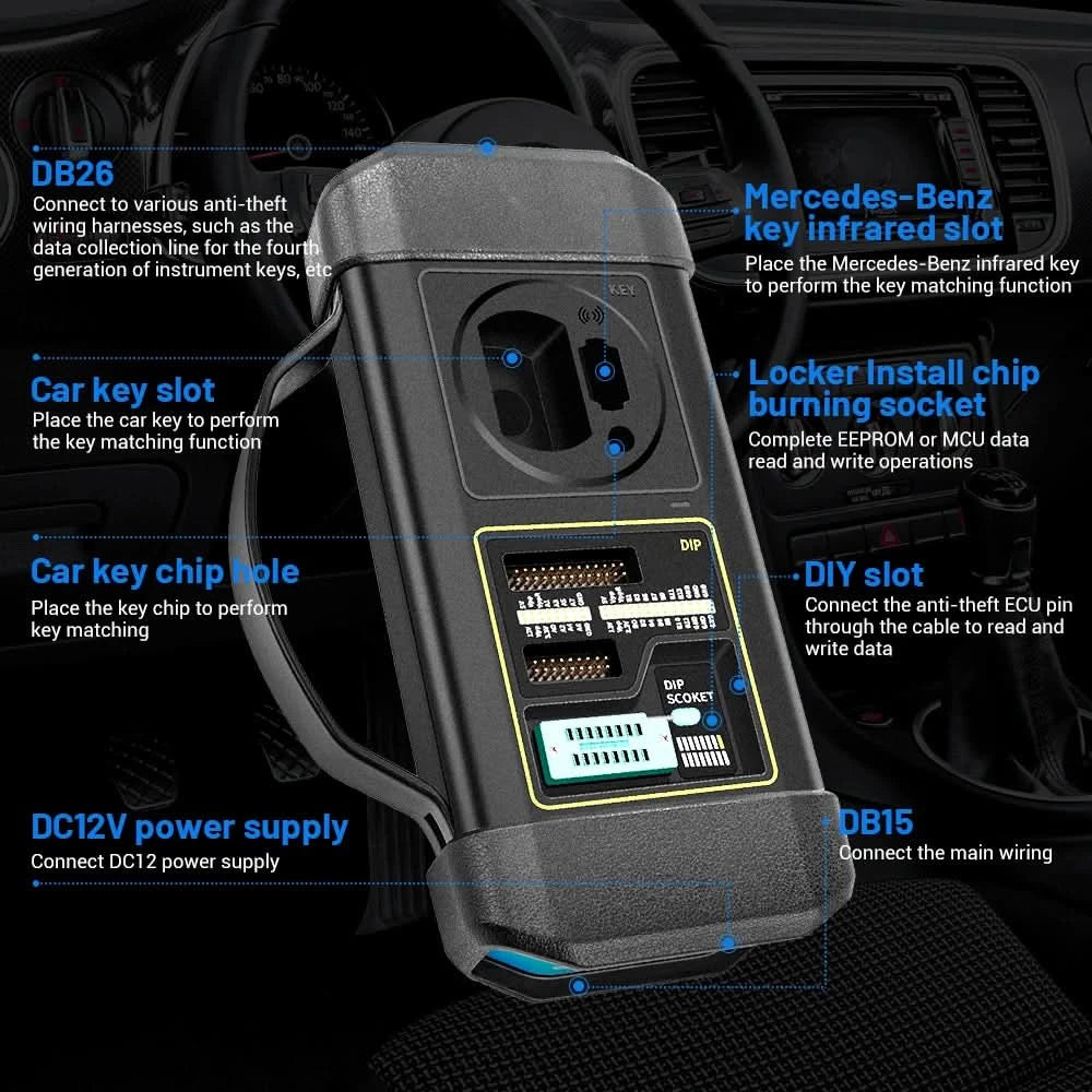 US EU Warehouse LAUNCH X-PROG 3 Key Programming Immobilizer Programmer Car Key Programmer Tool