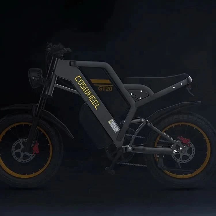 COSWHEEL GT20 PRO E-Bike Elektrofahrrad 48V 3000W Leistungsstarker Doppelmotor 40AH Doppelakku Elektromotorrad Mountain Dirt Bike