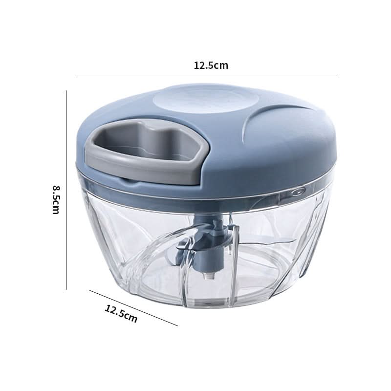 Small Manual Garlic Press & Meat Grinder, Kitchen Chopper for Food Prep