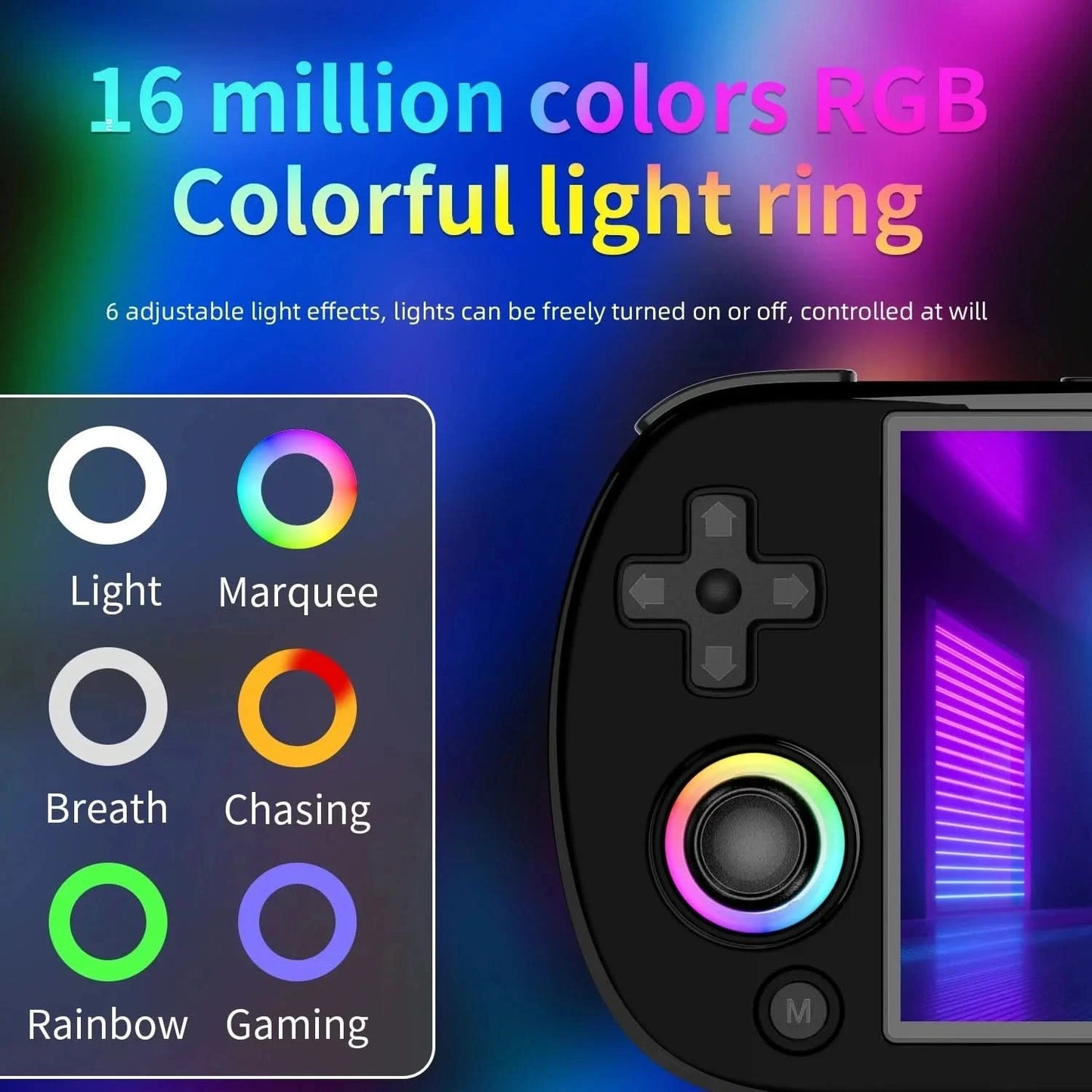 ANBERNIC RG40XX H Retro-Handheld-Spielkonsole RG40XXH Videoplayer Smartpro 4,0 Zoll IPS-Bildschirm Linux 5G WIFI 256G 300+ PSP-Spiele