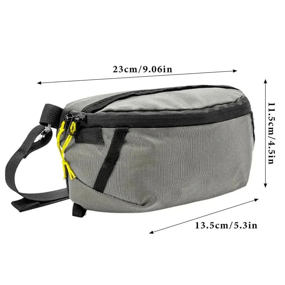 Tragbare Outdoor-Gürteltasche Verstellbare Wandertasche mit Gurt Berglauf-Hüfttasche Fahrradrucksack für Camping Wandern