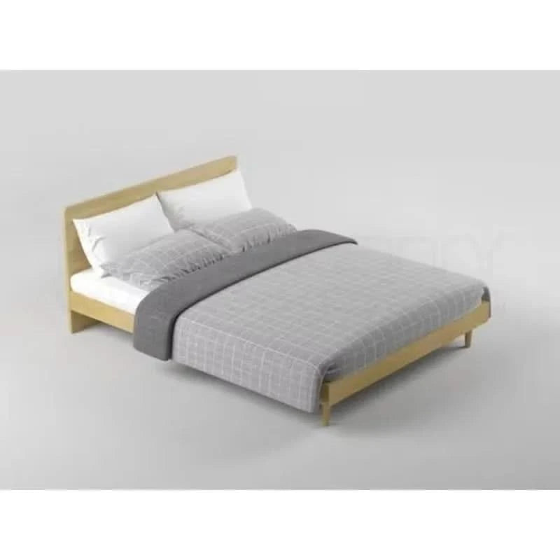 Hotel Bedroom Furniture Adult Double Bed Big Wooden Beds Comfortable and Eco-friendly Matertrial
