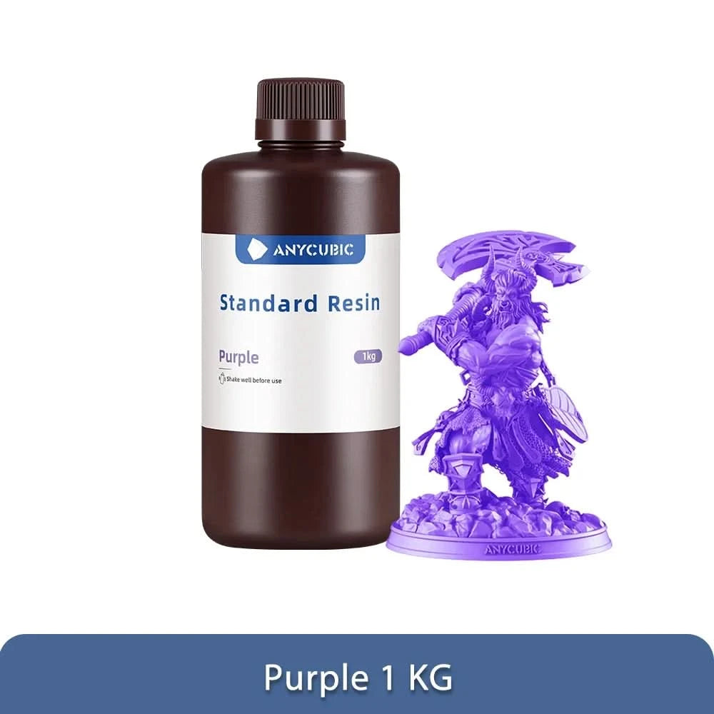 ANYCUBIC Standardharz 3D-Drucker Hochpräzises 405nm UV-härtendes Harz LCD 3D-Druck UV-Harzmaterialien für Photon Mono