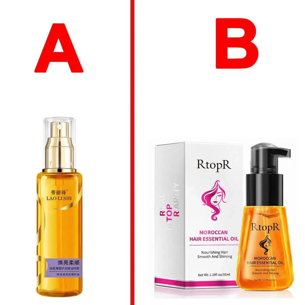 Haaröl-Spray Duft-Haarmaske Nährendes Pflegeöl Tiefenwirksam Feuchtigkeitsspendendes Lockenspray Geschenk Haarpflegeserum für Frauen