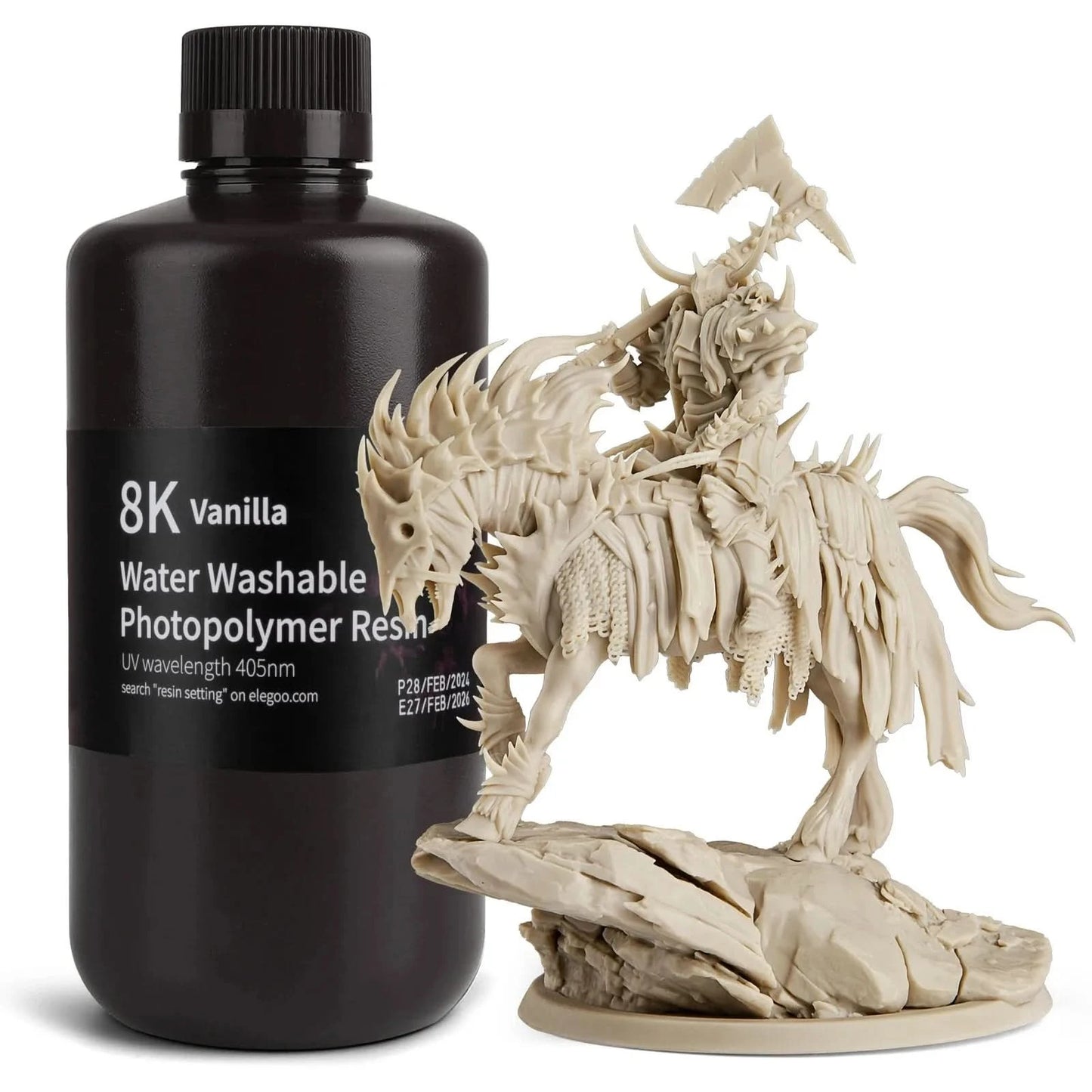 Elegoo 1KG/2KG/4KG UV-Harz 2.0 für 3D-Drucker SATURN 3 ULTRA 3D-Druckmaterial UV-Harz normal 1kg Flüssigkeitsflasche
