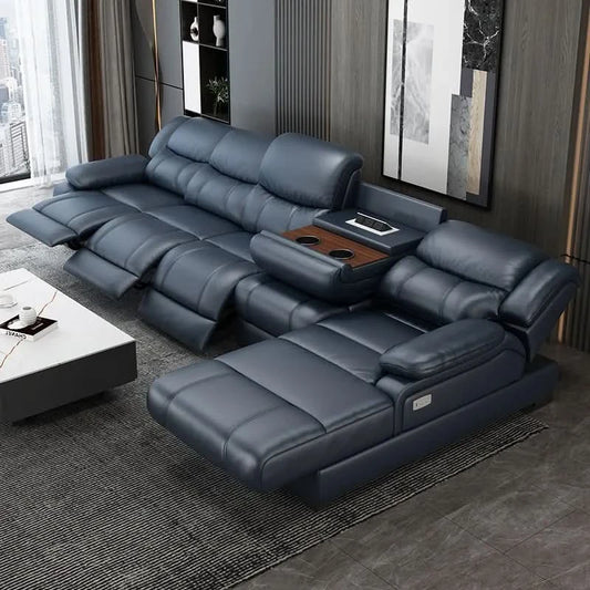 Luxury Function Living Room Sofa Leather Waterproof Designer European Living Room Sofa Reading Children Sofas Camas Furnitures