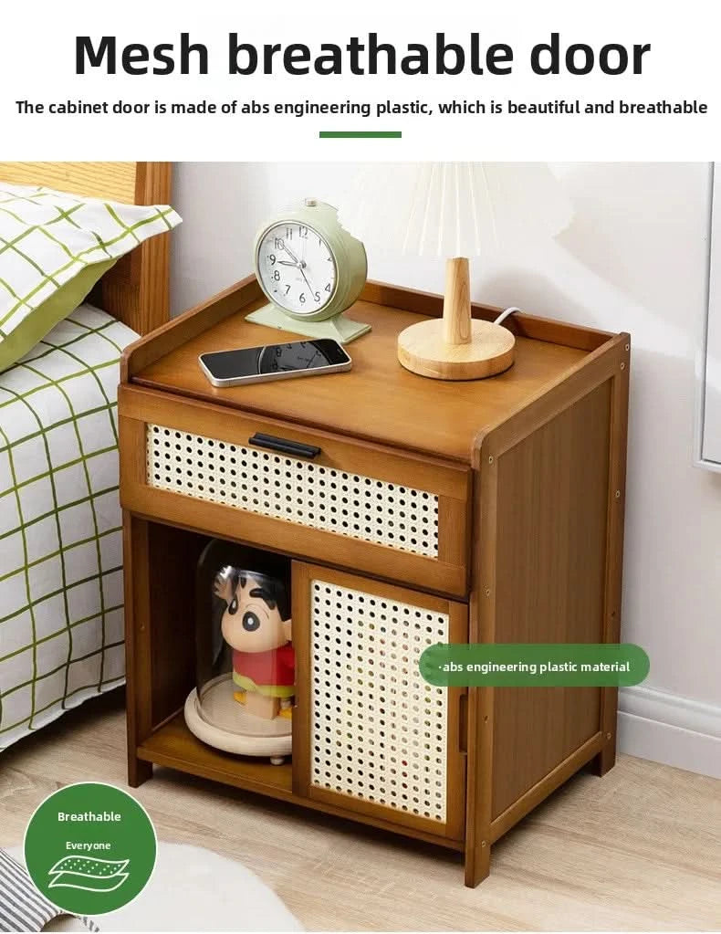 Bedroom bedside table, family living room drawer style storage cabinet, snack storage cabinet, storage box, sofa side table