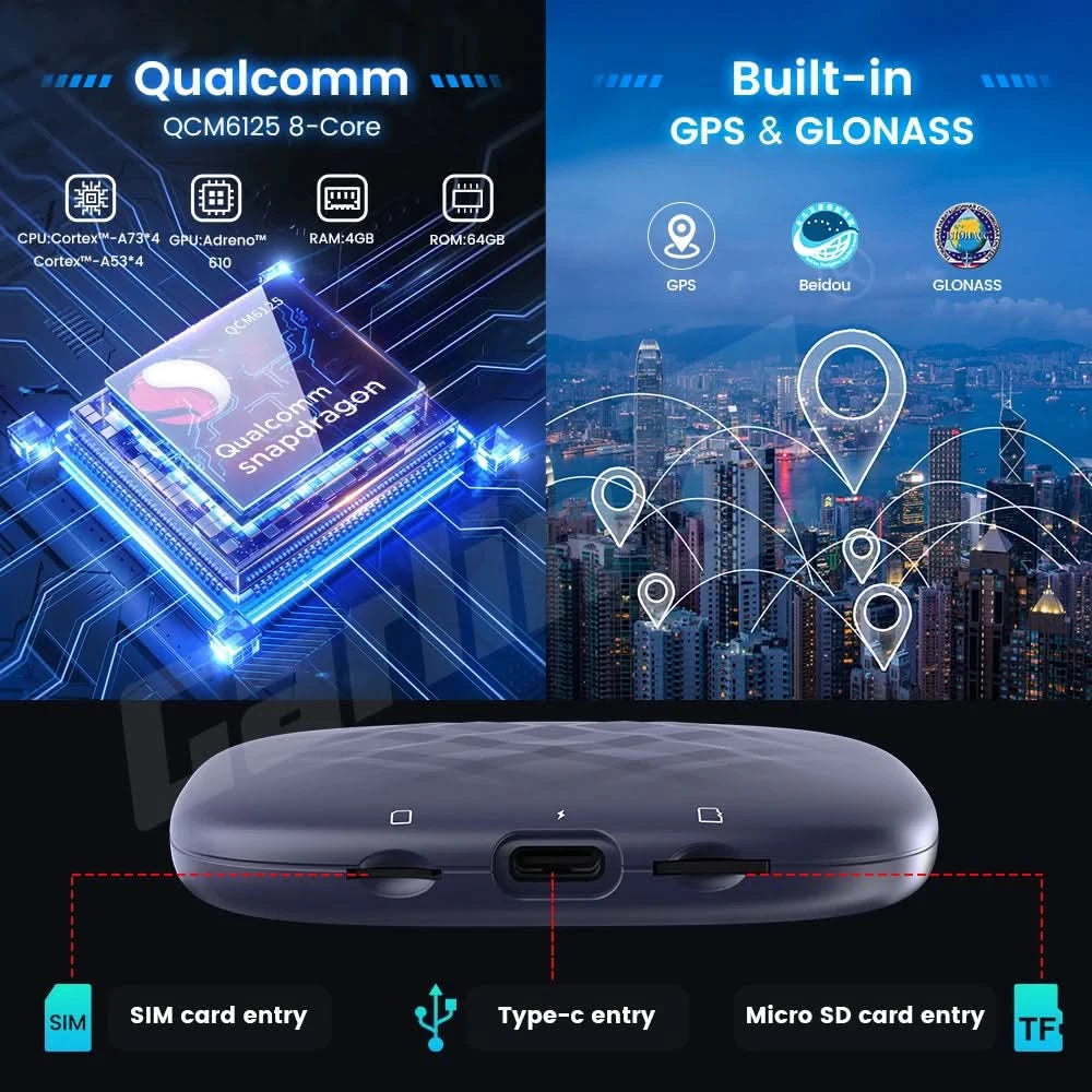 CarlinKit CarPlay Ai Box Android 13 Plus or Android 11 Smart Car Box Android Auto Wireless CarPlay 4GLTE for Audi Mazda VW Haval