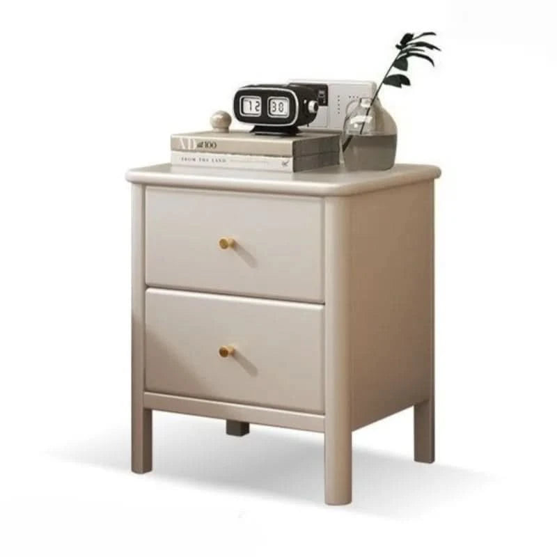 Simple Wooden Art Bedside Table Nordic Style Drawer Type Living Room Storage Cabinet Modern Multifunctional Bedroom Furniture