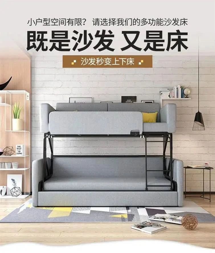 Folding Lounge Living Room Sofas Double Cushion Game Adults Sofa Comfortable Multifunctional Meubles De Salon Home Furniture