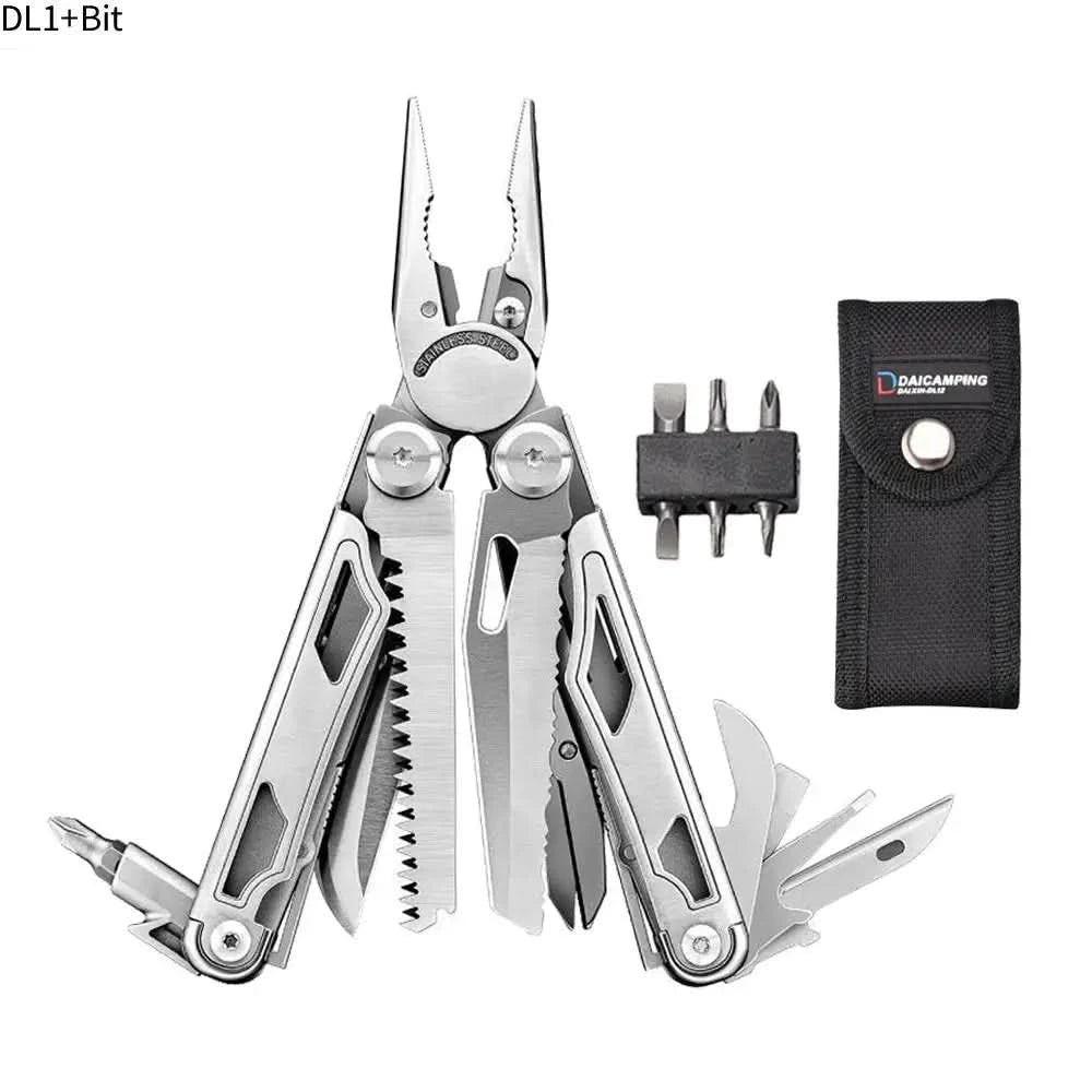 Daicamping DL12 DL1 DL3 DL8 Clip Multifunktionale Klemmen Klappmesser Werkzeug Multitools Kabel Campingausrüstung Multi-Zange Multi-Tool