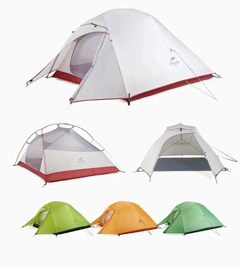 Naturehike Brazil Cloud Up 1-2-3P Camping Rucksack Outdoor Ultraleicht Wasserdichtes Zelt Camping Strandzelt
