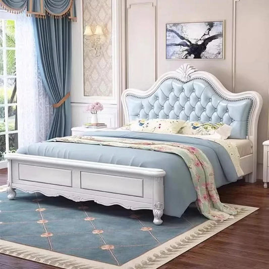 Design Bedroom Bed Children Luxury Single Full Girls Modern Headboards Bed Design Simple Letto Matrimoniale Unique Furniture