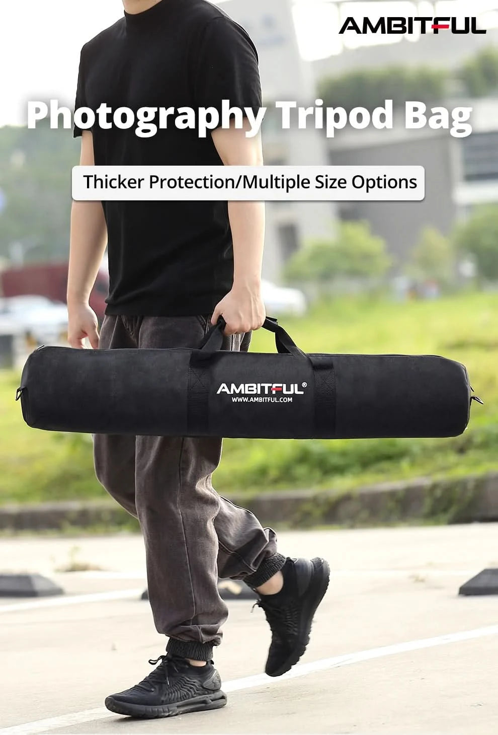 55/60/65/70/75/80/100/125cm gepolsterte Kamera-Einbeinstativ-Stativtasche/Lichtstativ-Tragetasche/Schirm-Softbox-Tragetasche