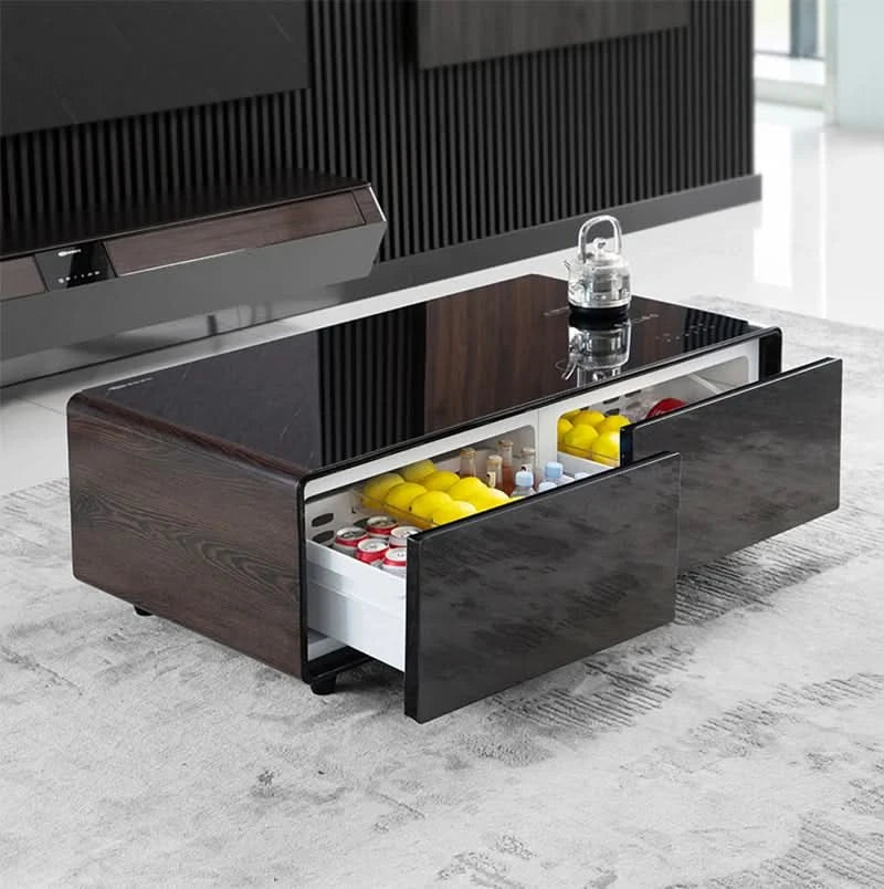 Wine Cellar Fridge Table Modern Kitchen Design Hot Water Dispenser Kettle Tea Pot Table Kungfu Tea Set