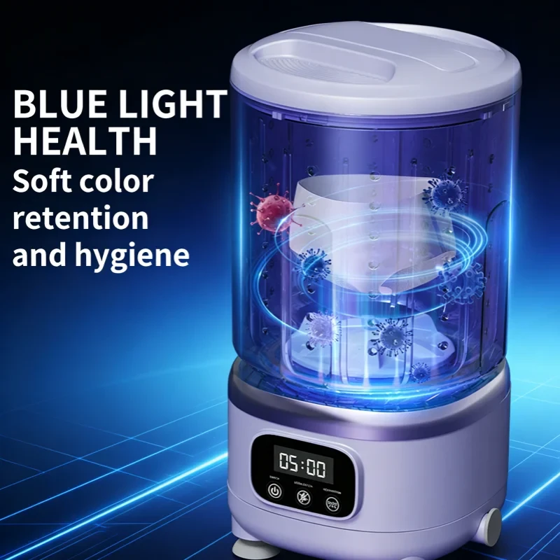 2L Wireless Mini Charging Wash in One Washing Machine Suitable for underwear, socks, pet clothes