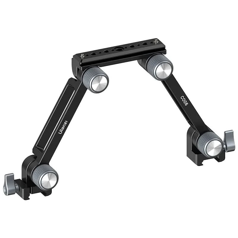 Ulanzi 3 Zoll/4,5 Zoll Action-Kamera Handpumpen-Saugnapf 1/4" 3/8" Kamerastabilisator Halterung für GoPro Insta360 Telefon