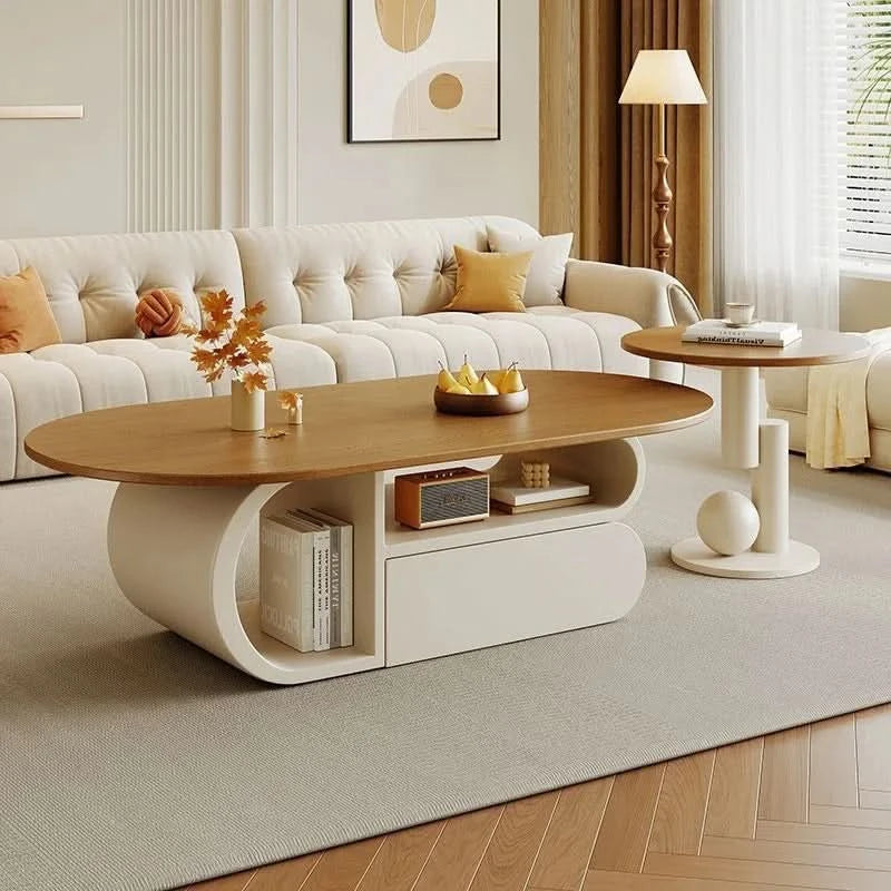 Kitchen Luxury Coffee Table Modern Design Minimalist Aesthetic Coffee Table Books Ornaments Meuble De Salon Home Furniture