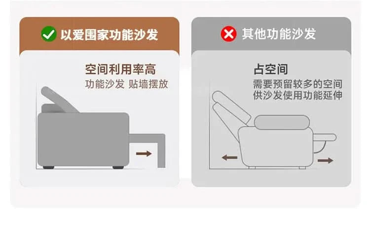 Multifunctional Lounge Electric Sofa Modern Fashion Retractable Sofa Bed Luxury Modern Full Size Frame Furniture Living Room