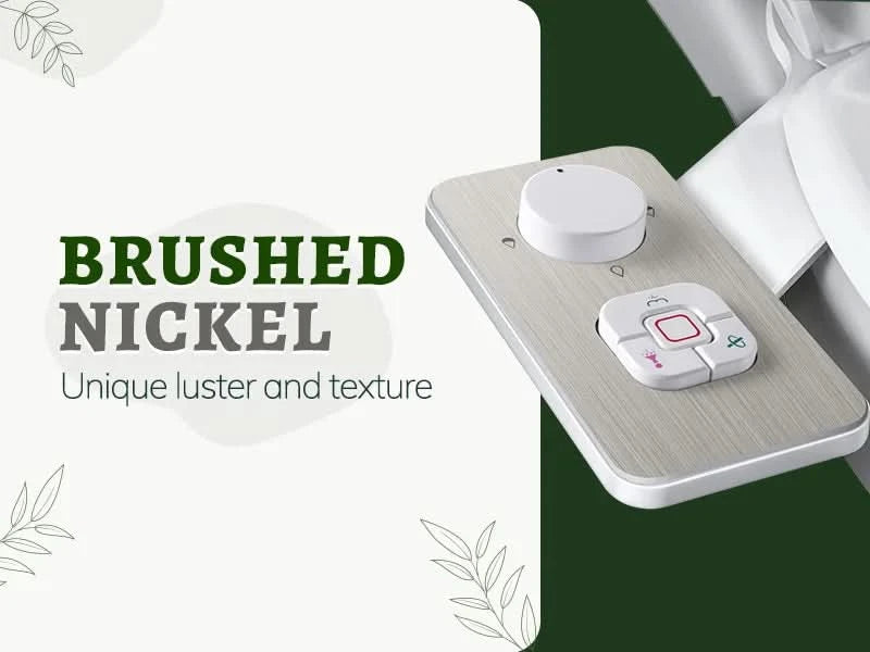 Samodra Toiletten-Bidet-Dusche, ultradünner Bidet-Toilettensitzaufsatz, nicht-elektrischer Bidet-Sprayer, Dual-Düsen, vordere und hintere Reinigung