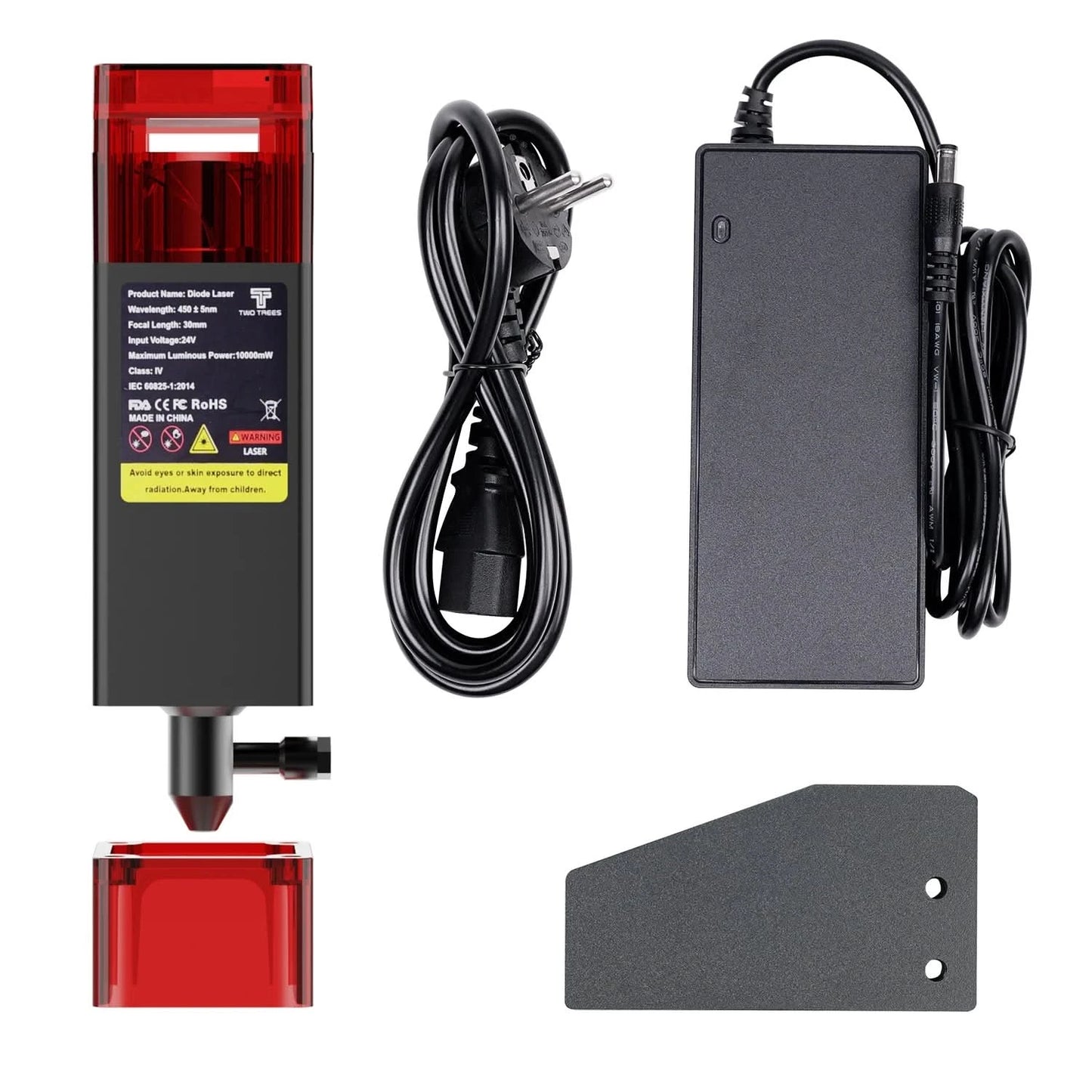 Twotrees 40W Laser Module 80W Laser Head 450nm Blue Laser for Laser Engraving and Laser Cutting Machine Engraver Wood Tools