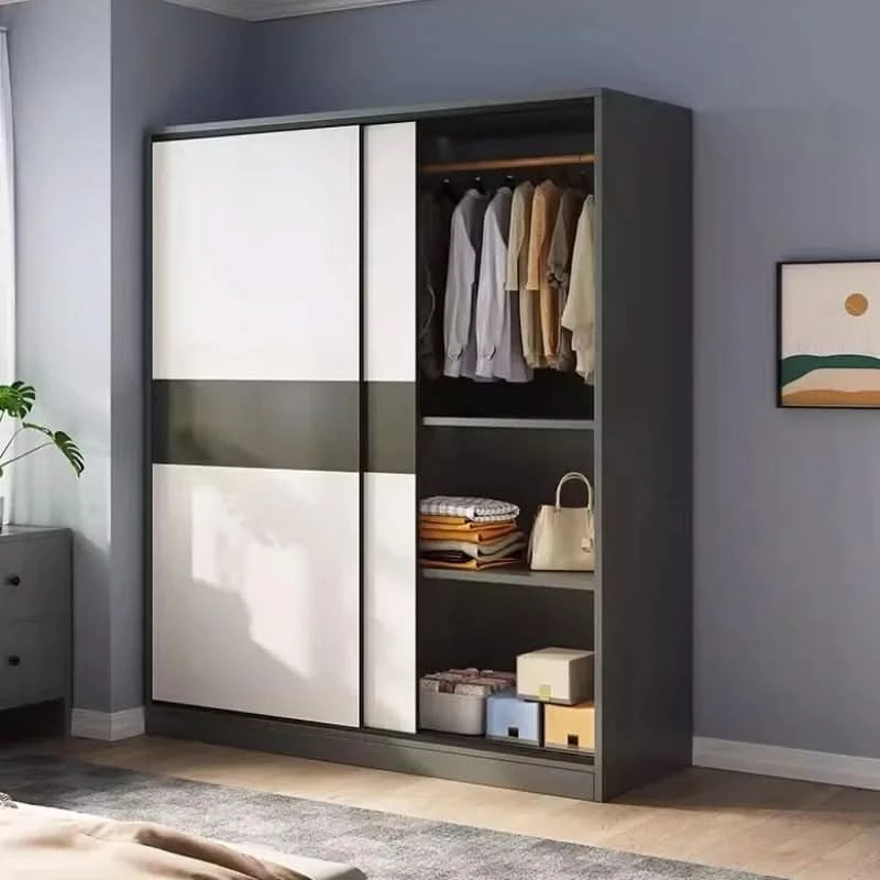 Bedroom Full Size Wardrobes Crafts Storage White Aesthetic Floor Small Wardrobe Dressers Sets Szafy Do Sypialni Home Furniture