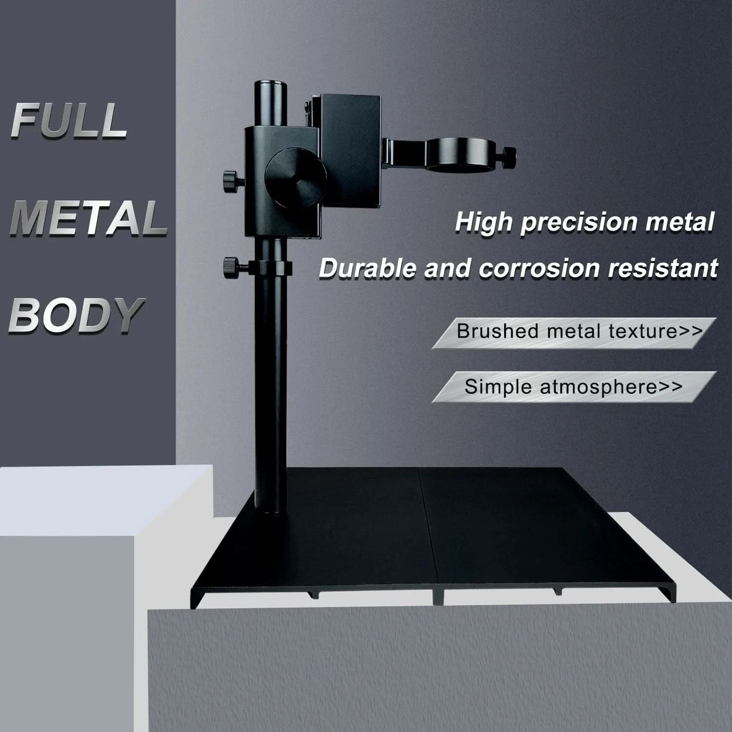 13MP Video Microscope HDMI VGA Industrial Microscope Camera 1-130X/150X/215X C mount Lens For Soldering Repair Image Collection