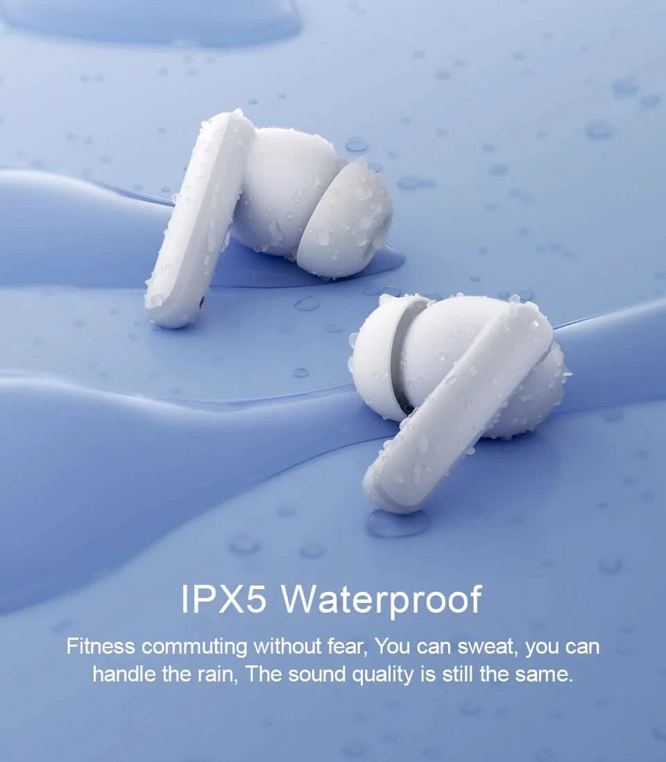 QCY T13 ANC Wireless Earbuds Bluetooth 5.3 TWS ANC Geräuschunterdrückung Kopfhörer 4 Mikrofone ENC Headset In-Ear Freisprech-Ohrhörer