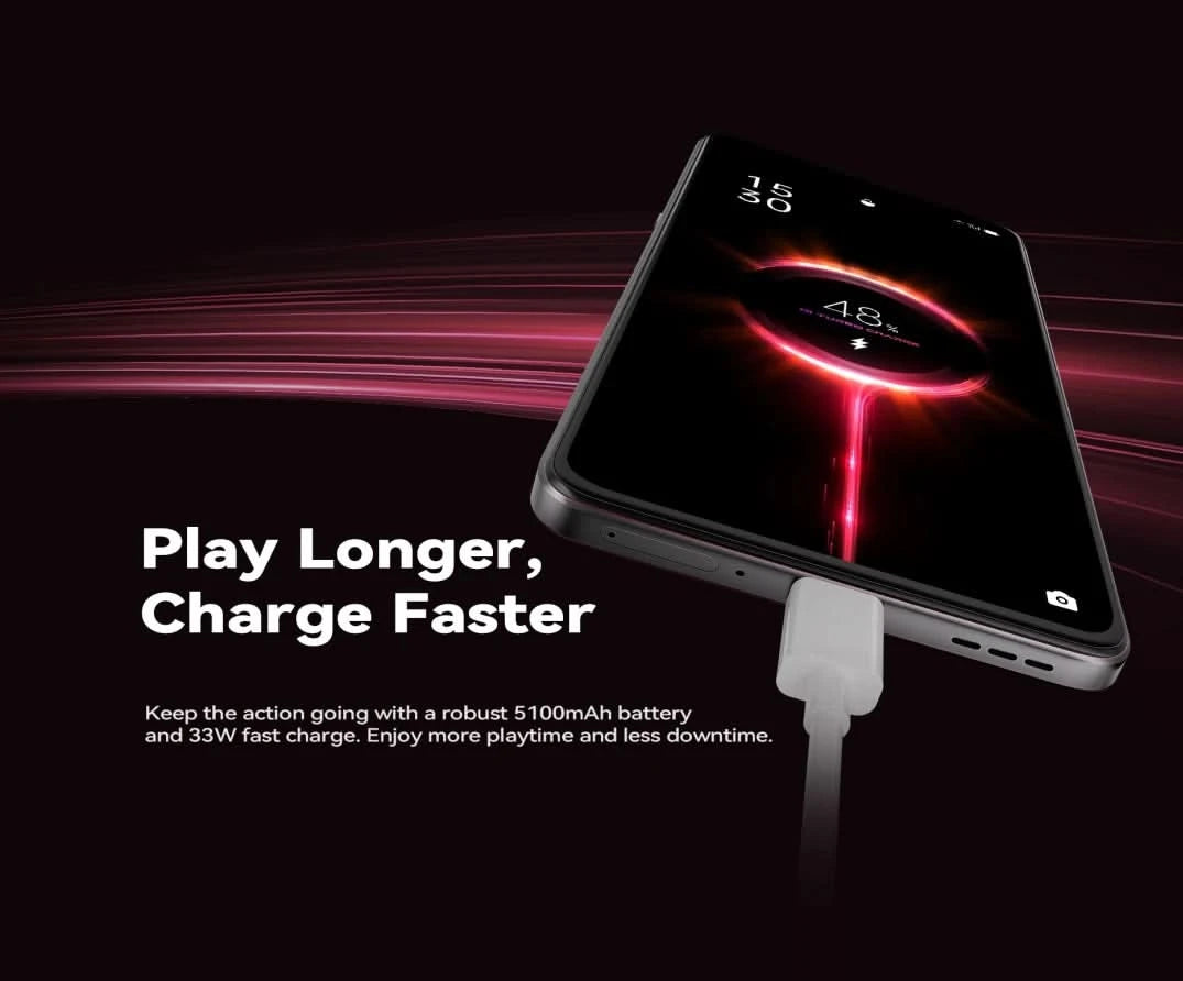 Gaming-Handys Cubot MAX 5, Helio Dimensity 8200 120Hz, 6,95" Display 100MP Kamera 12GB+256GB Kostengünstiges 5G Smartphone