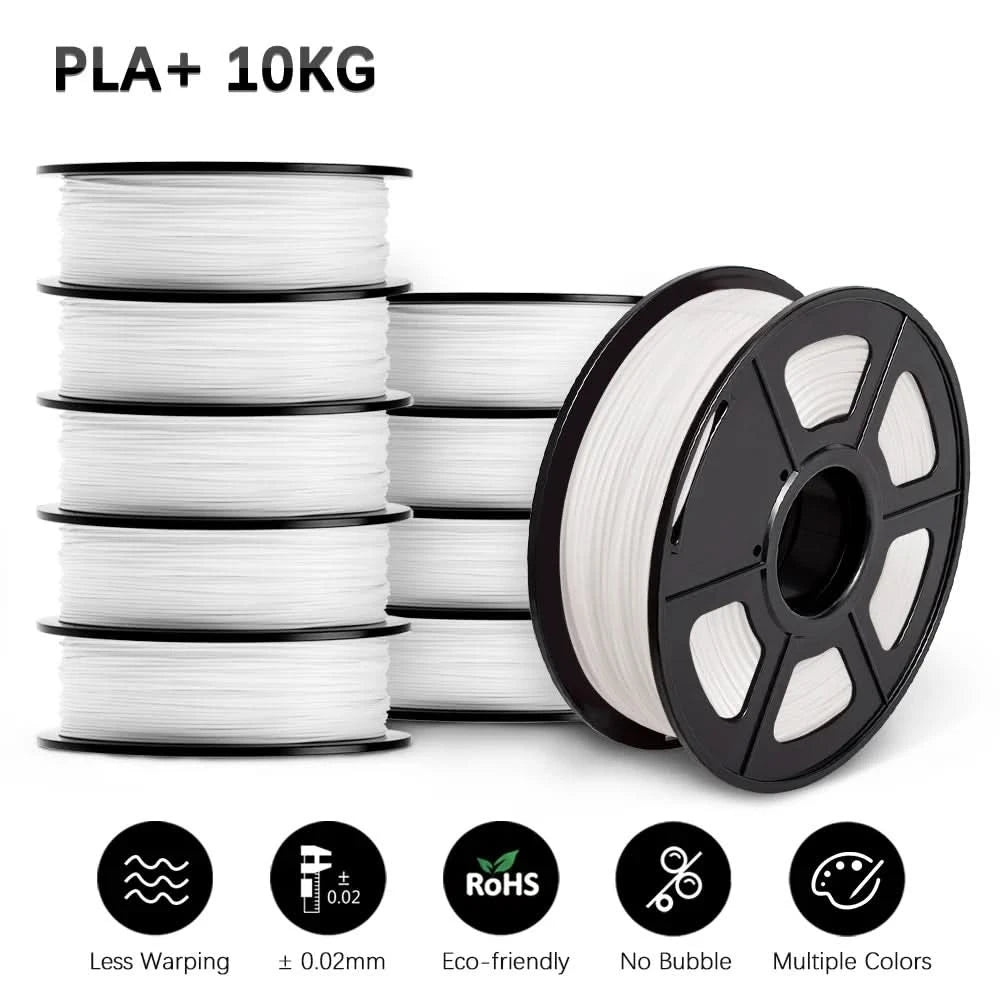 SUNLU 3D Filament PLA/PLA META/PETG/ABS/TPU/PLA MATTE 1.75mm 10 Rollen 1KG/0.5KG 3D-Drucker-Filament für 3D-Drucker