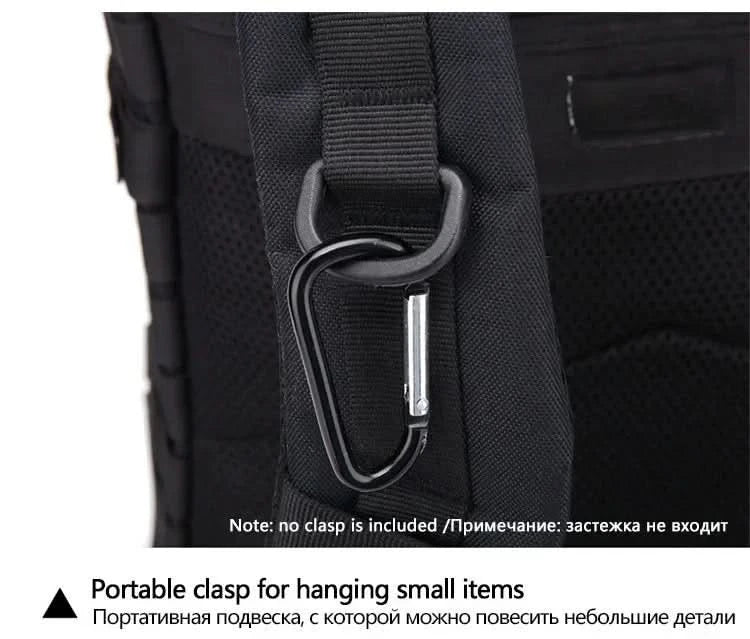 45L taktische Rucksäcke für die Jagd, Outdoor, Reisen, Trekking, Taschen, Outdoor 3P Schulrucksack, EDC Molle Rucksack für Wanderungen
