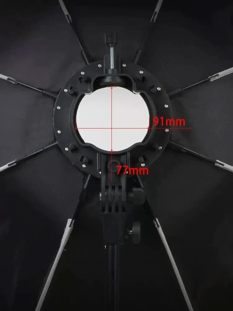 TRIOPO Softbox KX55CM KX 65CM 90CM Octagon Schirm-Leuchtbox für Godox AD200 V1 Speedlite Blitzlicht Fotostudio