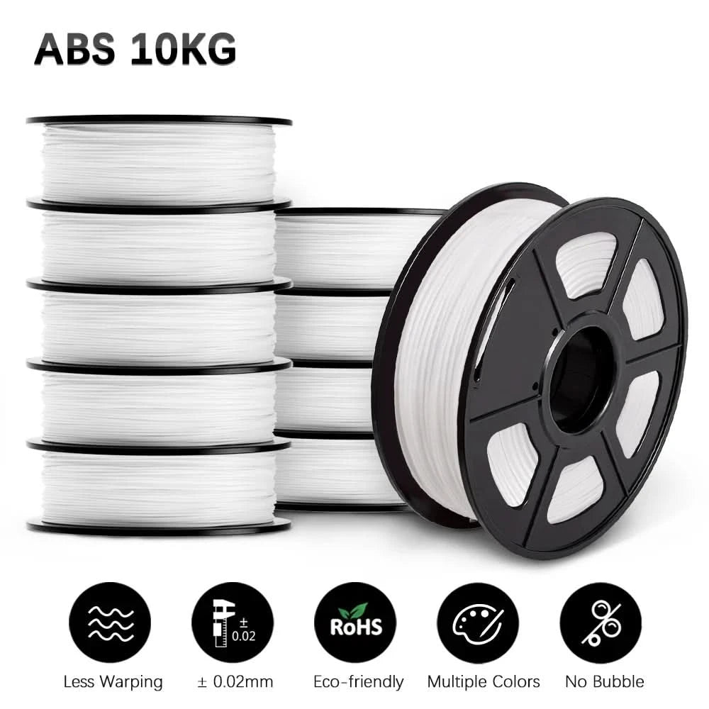 SUNLU 3D Filament PLA/PLA META/PETG/ABS/TPU/PLA MATTE 1.75mm 10 Rollen 1KG/0.5KG 3D-Drucker-Filament für 3D-Drucker